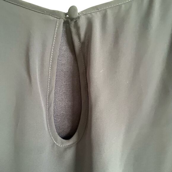 Cache Gray Sheath Mini Dress Sleeveless Scoop Neck - Picture 8 of 16